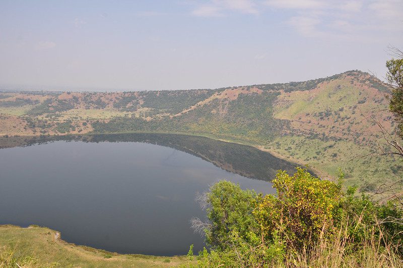 Queen Elizabeth National Park, visit the Crater Lakes.
