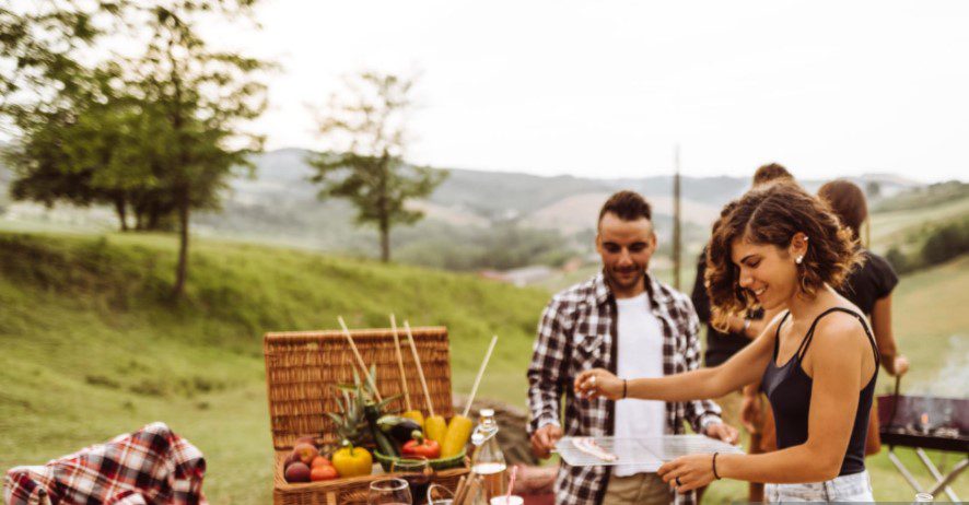 Delicious Western food served at a safari camp, blending local ingredients with familiar dishes.